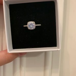 A fake sterling silver engagement ring 💍